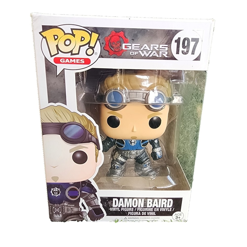 Funko Pop! Gears of War Damon Baird #197 VAULTED Opened Box